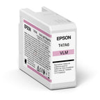 Epson C13T47A600/T47A6 Ink cartridge light magenta 50ml for Epson SC-P 900