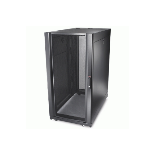 APC NetShelter SX, Server Rack Enclosure, 24U, Shock Packaging, 1250 lbs, Black, 1200H x 600W x 1070D mm