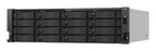 QNAP 3U 16-bay 3.5 SATA HDD NAS AMD Ryzen 7000 series 8C16T (boost up to 5.3 GHz) 32GB DDR5 non-ECC RAM (max. 128GB total) 2x M.2 2280 PCIe Gen5 x2 slots for SSD cache 2x 10GBASE-T + 2x 2.5 GbE RJ45 3 x PCIe Gen 4 expansion slots 2 x 550W redundant power