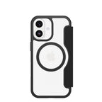 OtterBox React Folio MagSafe Series for Apple iPhone 17, Black Crystal, transparent/black