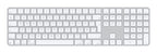 Apple Magic keyboard Universal USB + Bluetooth QWERTY Danish White
