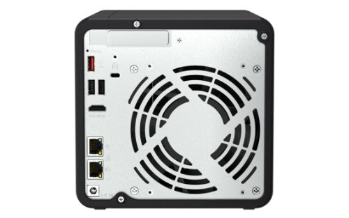 QNAP TS-464 NAS Tower Intel® Celeron® N5095 8 GB DDR4 24 TB HDD QNAP Turbo System Black, Gold