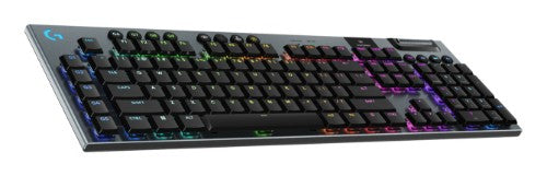 Logitech G G915 X LIGHTSPEED keyboard Gaming USB + RF Wireless + Bluetooth QWERTY UK English Black