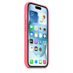 Apple iPhone 15 Silicone Case with MagSafe - Pink