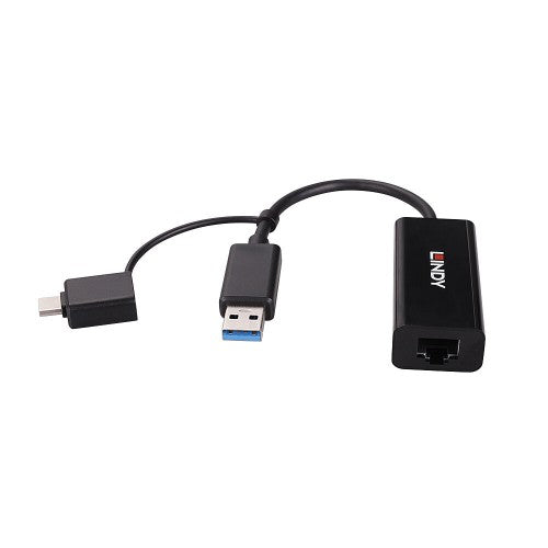 Lindy USB 3.2 Gen 1 Gigabit Ethernet Converter