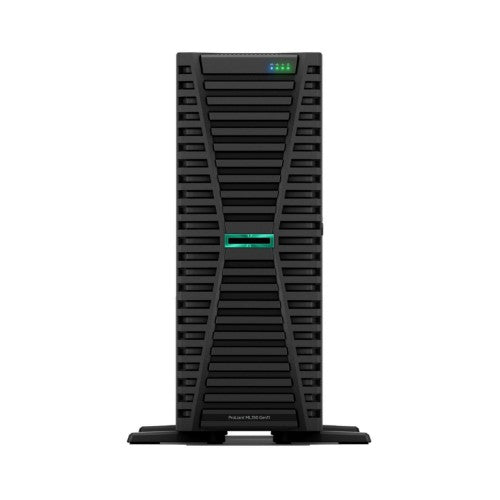 HPE ProLiant ML350 Gen11 4510 12-core 64GB-R MR408i-o 8SFF 2x960GB SSD 2x1000W RPS UK/IE Server