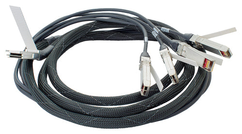 HPE BladeSystem c-Class 40G QSFP+ to 4x10G SFP+ 3m Direct Attach Copper Splitter Cable