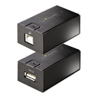 StarTech.com 150m (492ft) USB 2.0 Extender over Cat5e/Cat6 Ethernet Cable, Externally Powered USB Extender via RJ45/Network Cable, USB Over Ethernet Cable Extender/Adapter - TAA