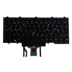 Origin Storage KBD Latitude E7450 Norwegian Layout 83 Keys Backlit Dual Poin