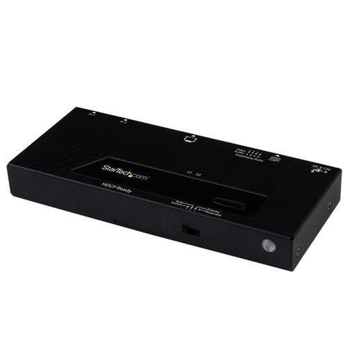 StarTech.com 2 Port HDMI Switch w/ Automatic and Priority Switching - 1080p - TAA