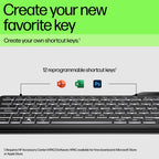 HP 400 Backlit Wired Keyboard