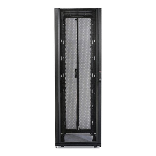 APC NetShelter SX, Server Rack Enclosure, 42U, Shock Packaging, 2000 lbs, Black, 2124H x 750W x 1070D mm