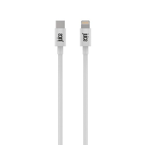 Juice JUI-CABLE-LIGHT-TYPEC-2M-RND-WHT lightning cable White