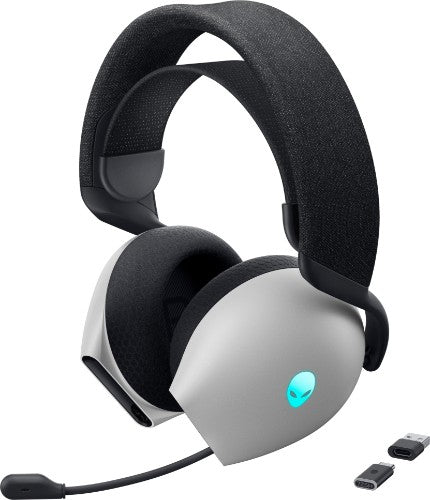 Alienware AW725H Headset Wired & Wireless Head-band Gaming USB Type-C Bluetooth Black, White