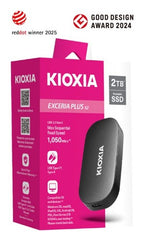 Kioxia Exceria Plus G2 2 TB USB Type-C 3.2 Gen 2 (3.1 Gen 2) Black