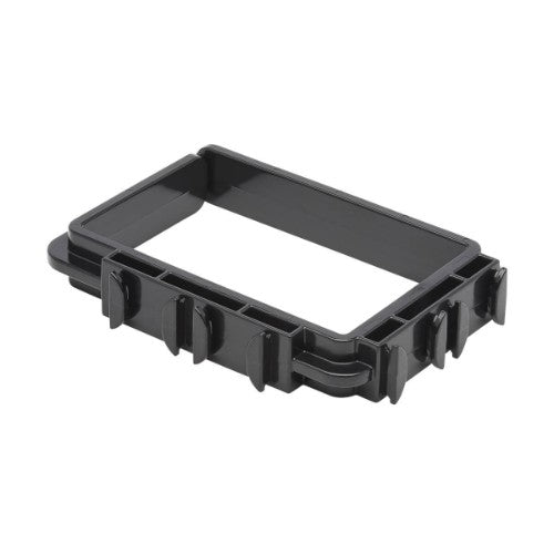 Tripp Lite SRCABLERINGLG Cable Management D-Rings for Rack Enclosures - Button Mount, Large, 3 x 4 in., 12 Pack