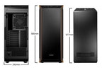 be quiet! Dark Base 900 Midi Tower Black, Orange
