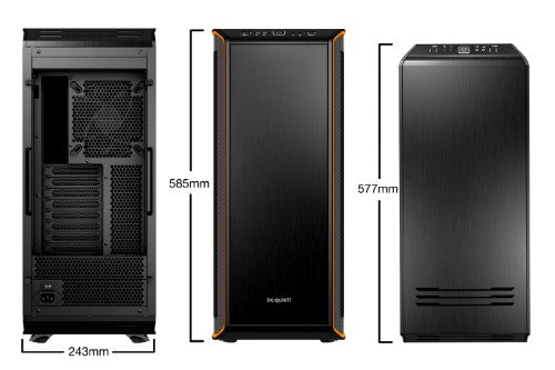 be quiet! Dark Base 900 Midi Tower Black, Orange