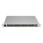 Ubiquiti UniFi Pro 48-Port PoE Managed L2/L3 Gigabit Ethernet (10/100/1000) Power over Ethernet (PoE) 1U Silver
