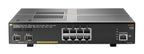 HPE Aruba Networking Aruba 2930F 8G PoE+ 2SFP+ Managed L3 Gigabit Ethernet (10/100/1000) Power over Ethernet (PoE) 1U Grey