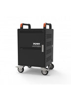 Port Designs 901973 portable device management cart/cabinet Portable device management cabinet Black
