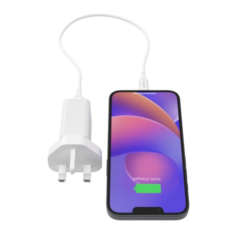 mophie essentials 20W USB-C PD wall adapter Universal White AC Fast charging Indoor