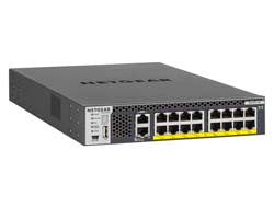 NETGEAR M4300-16X Managed L3 10G Ethernet (100/1000/10000) Power over Ethernet (PoE) 1U Black