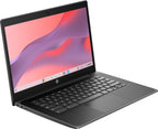 HP Fortis G1i 14 inch Chromebook Intel® N N150 35.6 cm (14") Touchscreen Full HD 8 GB LPDDR5x-SDRAM Wi-Fi 6E (802.11ax) ChromeOS Black