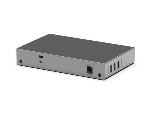 NETGEAR GS105P Unmanaged Gigabit Ethernet (10/100/1000) Power over Ethernet (PoE) Desktop/Wall-Mounting Grey