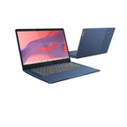 Lenovo IdeaPad Slim 3 Chrome 14M868 MediaTek Kompanio 520 Chromebook 35.6 cm (14") Full HD 8 GB LPDDR4x-SDRAM 128 GB eMMC Wi-Fi 6 (802.11ax) ChromeOS UK English Blue