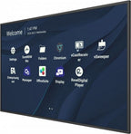 Viewsonic CDE9830 Signage Display 2.49 m (98") Wi-Fi 500 cd/m² 4K Ultra HD Black Built-in processor Android 11