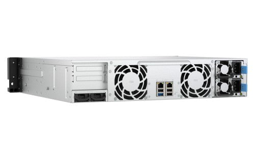 QNAP TS-H1465U-RP Storage server Rack (2U) 8 GB DDR5 0 TB QNAP QTS Black