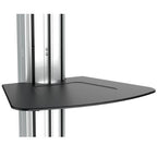 StarTech.com TV Cart - Height Adjustable - Lockable Wheels