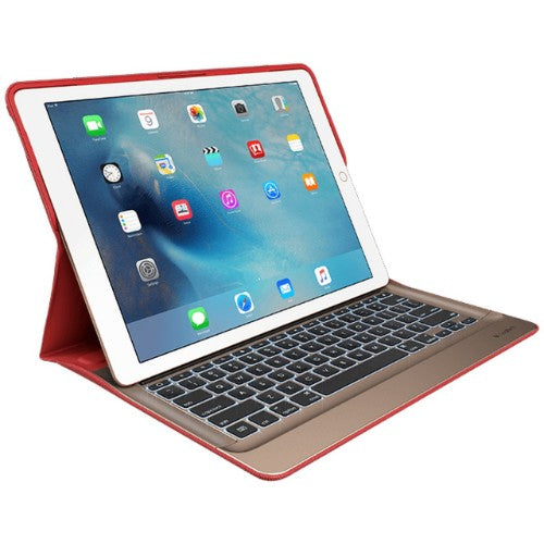 Logitech CREATE QWERTZ Swiss Smart Connector Gold, Red