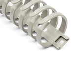 StarTech.com Flexible Cable Management Raceway Spine Vertebrae, 1-1/8"(29mm)W x 1"(25mm)H - 20"(0.5m) length, Nylon 66 Network Cable/Power Cord Hider Kit, Wall Wire Duct System, UL Listed