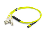 AddOn Networks ADD-MPO-4LC3M9SMF fibre optic cable 3 m MPO/MTP LC OS1 Yellow