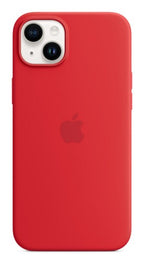 Apple iPhone 14 Plus Silicone Case with MagSafe - (PRODUCT)RED