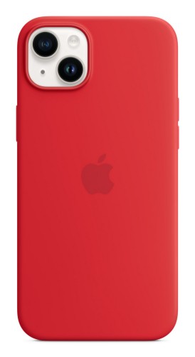 Apple iPhone 14 Plus Silicone Case with MagSafe - (PRODUCT)RED