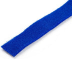 StarTech.com 100ft (30.5m) Hook and Loop Roll, Blue, Cut-to-Size Reusable Cable Ties, Bulk Industrial Wire Fastener Tape, Adjustable Fabric Wraps, Reusable Self Gripping Cable Management Straps