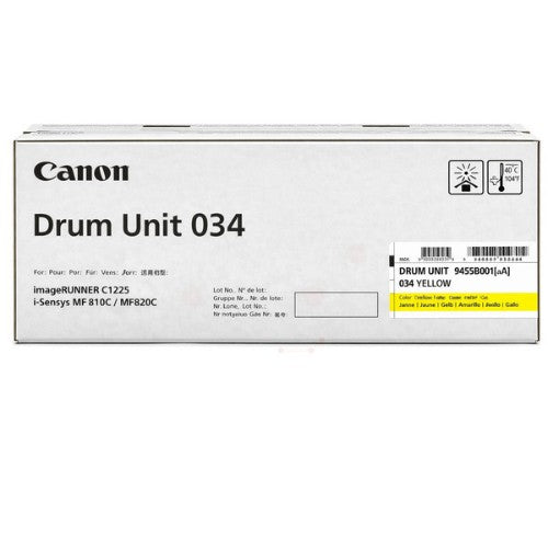 Canon 9455B001/034 Drum kit yellow, 34K pages for Canon MF 810