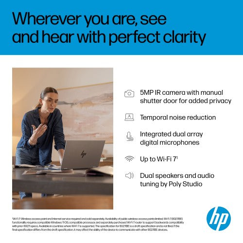 HP OmniBook X FlipNGAI 16-as0004na Copilot+ PC Intel Core Ultra 5 226V Hybrid (2-in-1) 40.6 cm (16") Touchscreen 2K 16 GB LPDDR5x-SDRAM 512 GB SSD Wi-Fi 7 (802.11be) Windows 11 Home Silver