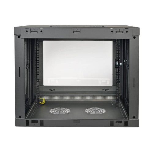 Tripp Lite SRW9UG SmartRack 9U Low-Profile Switch-Depth Wall-Mount Mini Rack Enclosure, Clear Acrylic Window