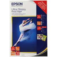 Epson Ultra Glossy Photo Paper - 10x15cm - 20 Sheets