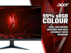 Acer NITRO VG0 Nitro VG270KLbmiipx 27-inch 4K UHD 60Hz Gaming Monitor