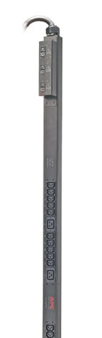 APC NetShelter Basic Rack PDU, Zero U, 12.5kW, 208V, 30 C13 and 6 C19 outlet, 10ft input cord