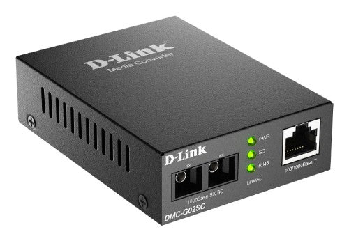 D-Link 100/1000Base-t to 1000Base-SX SC Multi-mode Media Converter (550m)