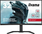 iiyama G-MASTER Immerse yourself in the game with the curved GCB3280QSU Red Eagle with 180Hz refresh rate
