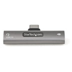 StarTech.com USB C Audio & Charge Adapter - USB-C Audio Adapter w/ USB-C Audio Headphone/Headset Port and 60W USB Type-C Power Delivery Pass-through Charger - For USB-C Phone/Tablet/Laptop