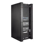 APC Performance,Vertical Cable Manager for 2 & 4 Post Racks, 84"H x 6"W, Double-Sided with Doors