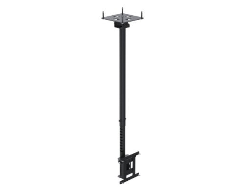 Ergonomic Solutions SpacePole Digital Signage Telescopic ceiling mount for screens up to 43" (VESA 100 and VESA 200)